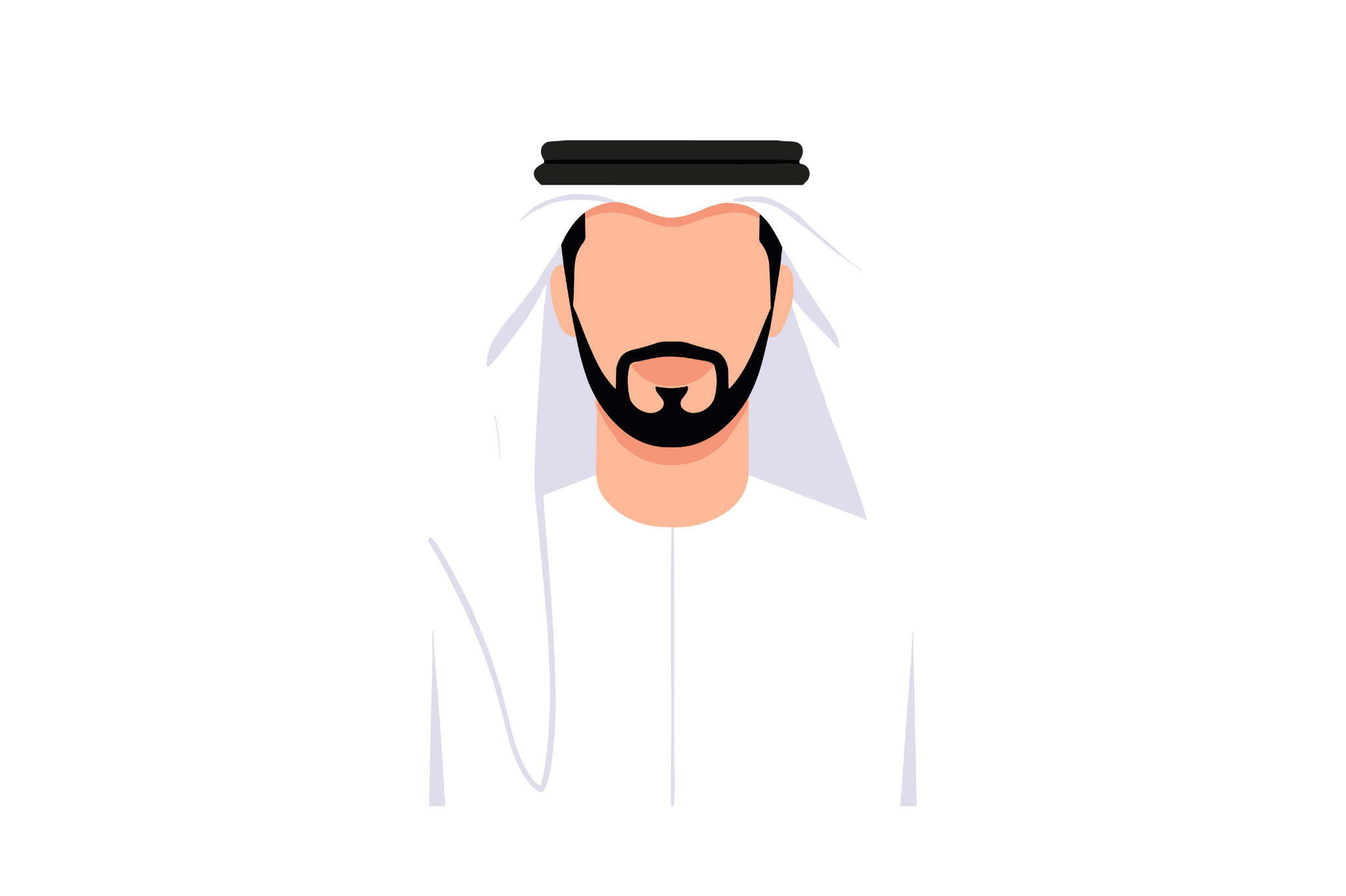 Home saudi man icon